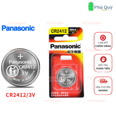 Pin Panasonic CR-2412CH/1B - Hình ảnh 3